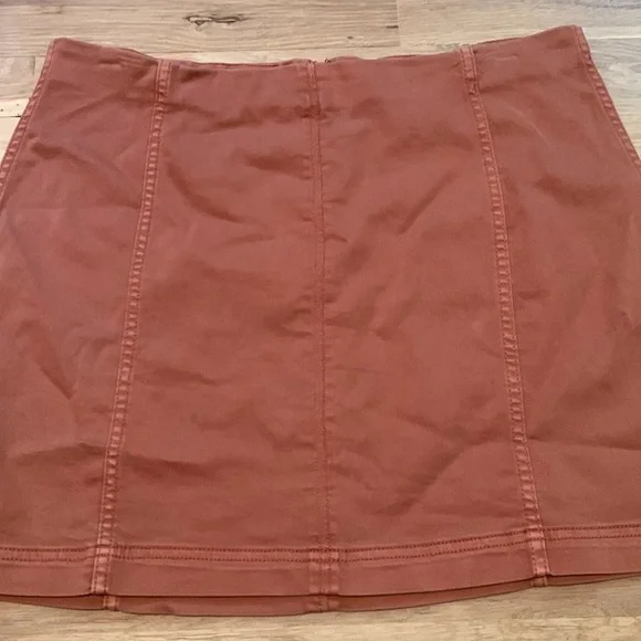 Wild Fable Burnt Orange Mini Skirt Women’s 16 - Picture 7 of 10